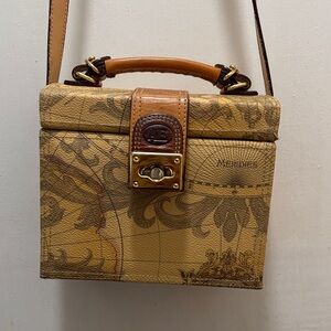 Chic Tan Mini Box Bag